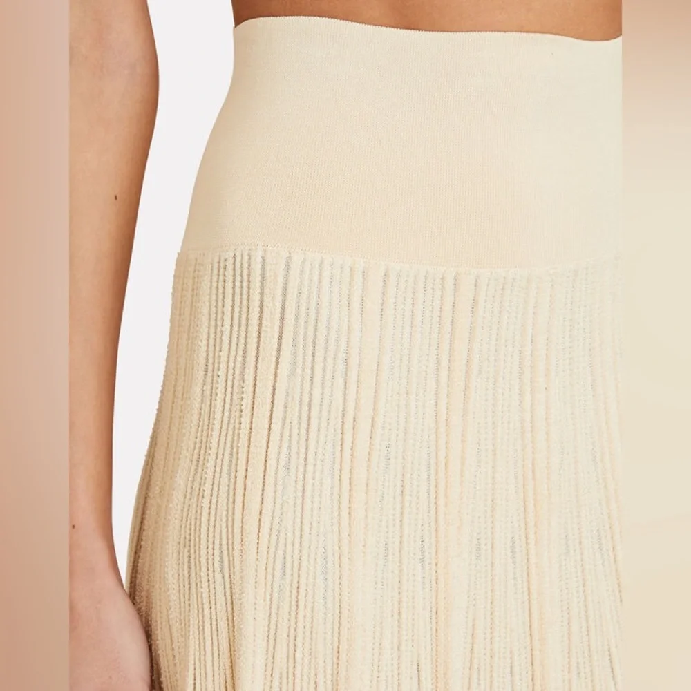 Ulla Johnson Kiera Textured Rib Knit Midi Skirt - Picture 5 of 10